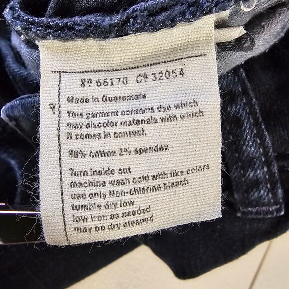 Anthropologie Pilcro Womens Superscript High Rise Skinny Jeans Size 27 Dark Wash - Picture 8 of 9